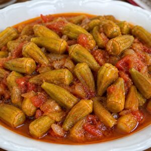 Okra with Olive Oil (GF)
